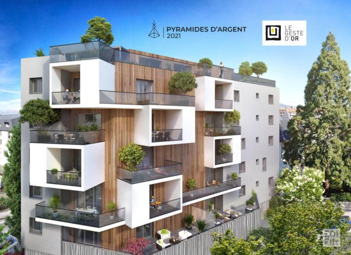 Perspective extérieure L'INSOLITE à Annecy