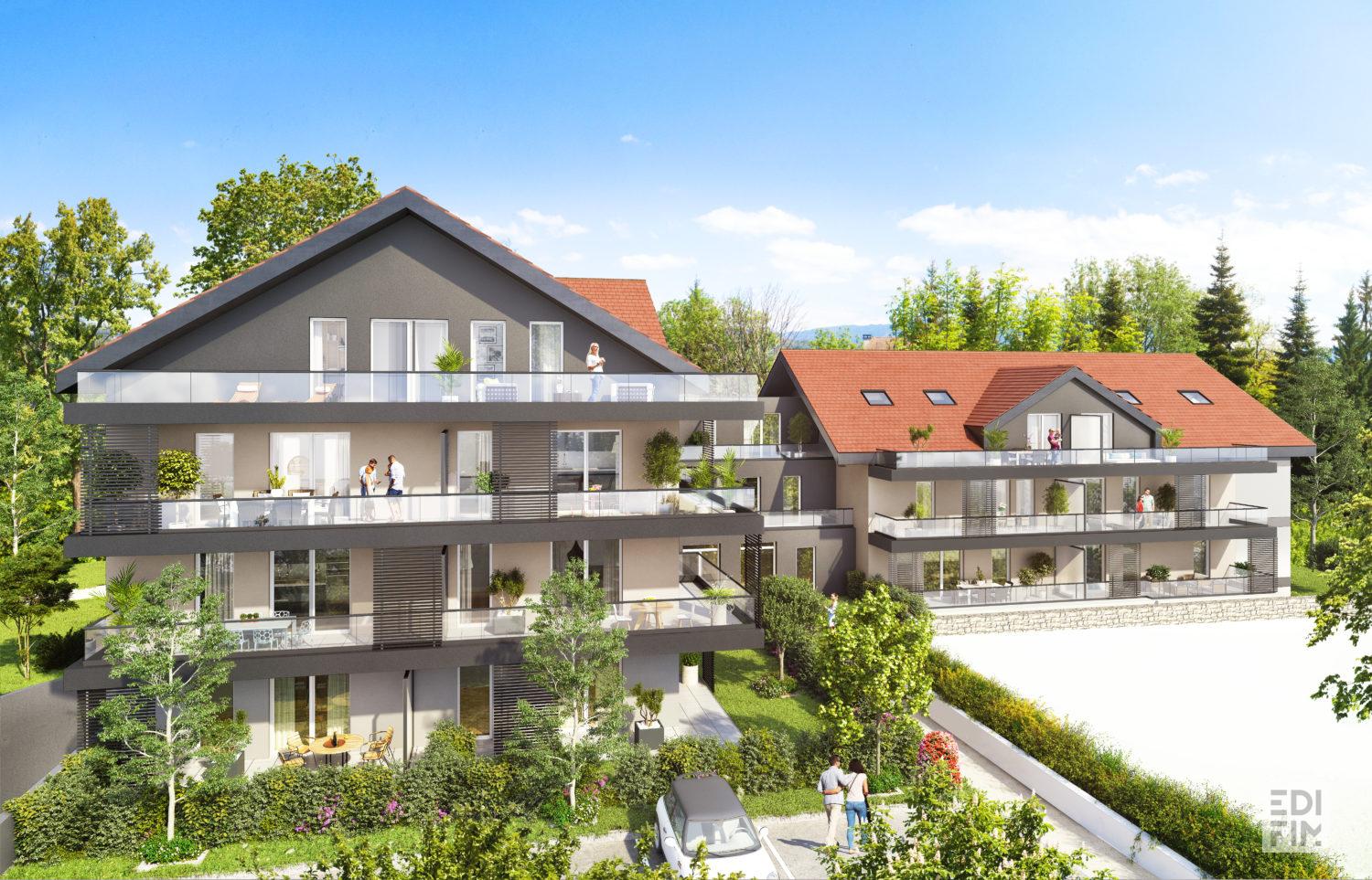 Programme Neuf Rumilly - DOUCEUR DE VILLE | EDIFIM