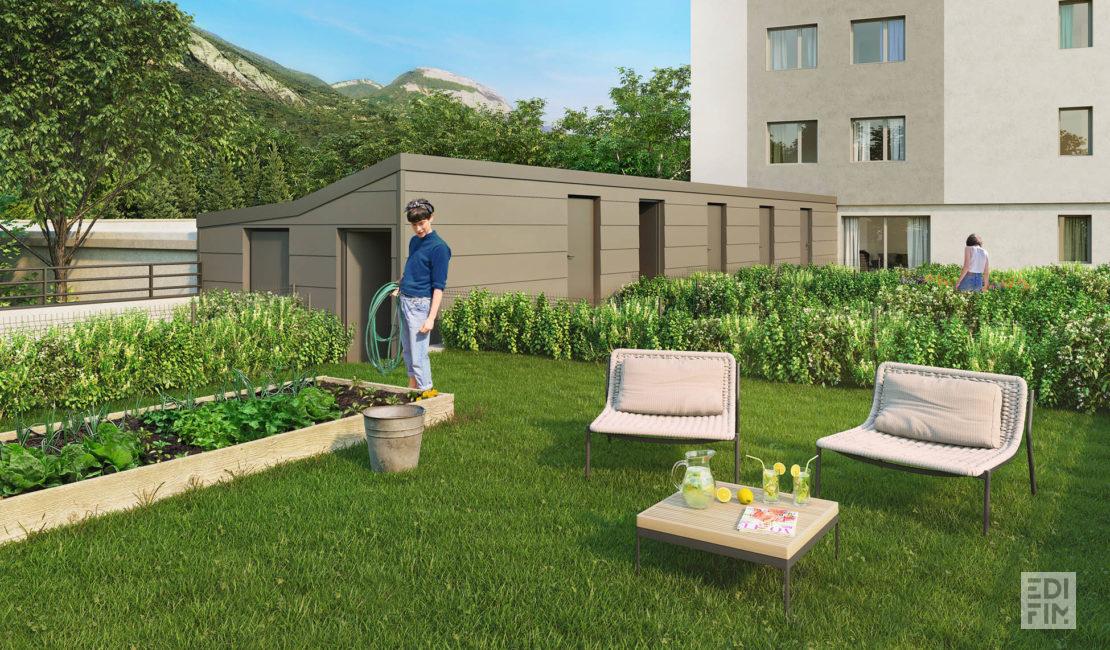 Programme Neuf Grenoble - LE HALAGE | EDIFIM