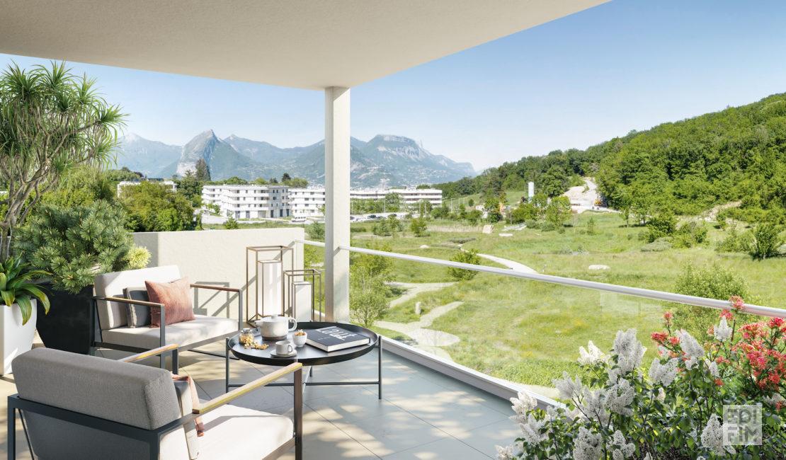 Programme Neuf Seyssins - Les Jardins de Prévert | EDIFIM