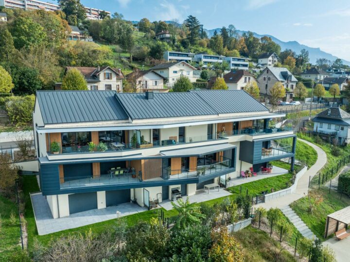 Un des bâtiments de la résidence 71 PARK à Aix-les-Bains.