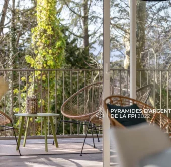 Intérieur d'un appartement dans la résidence CLOS GARDEN à Claix.