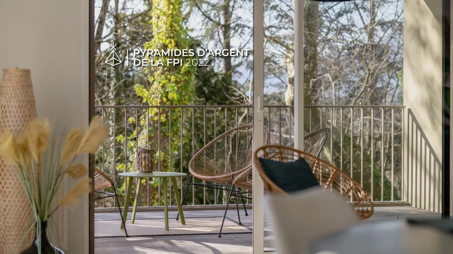 Intérieur d'un appartement dans la résidence CLOS GARDEN à Claix.