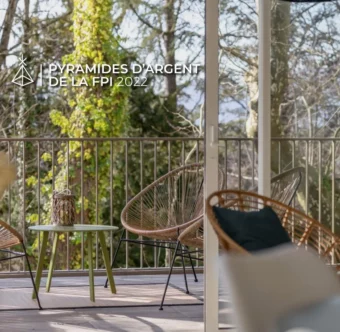 Intérieur d'un appartement dans la résidence CLOS GARDEN à Claix.