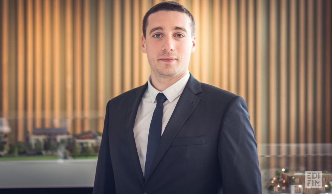 Portrait Théodore Lenoir, Développeur Foncier à l'agence EDIFIM Annecy