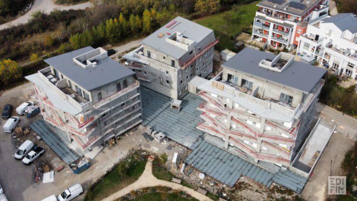 Chantier résidence DOMAINE DES COURTOISES à Pont de Claix