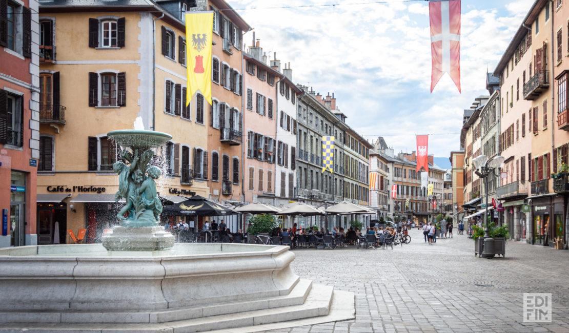 Centre ville de Chambéry