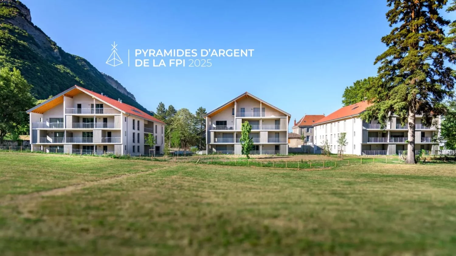 La résidence PRAIRIES DU BREUIL à Vif, lauréate des Pyramides d'Argent de la FPI Alpes 2025.