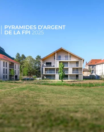 La résidence PRAIRIES DU BREUIL à Vif, lauréate des Pyramides d'Argent de la FPI Alpes 2025.