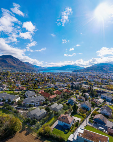 Perspective de la résidence AZUR à Annecy-le-Vieux