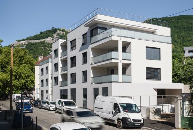 La résidence LE CARRARE à Grenoble.