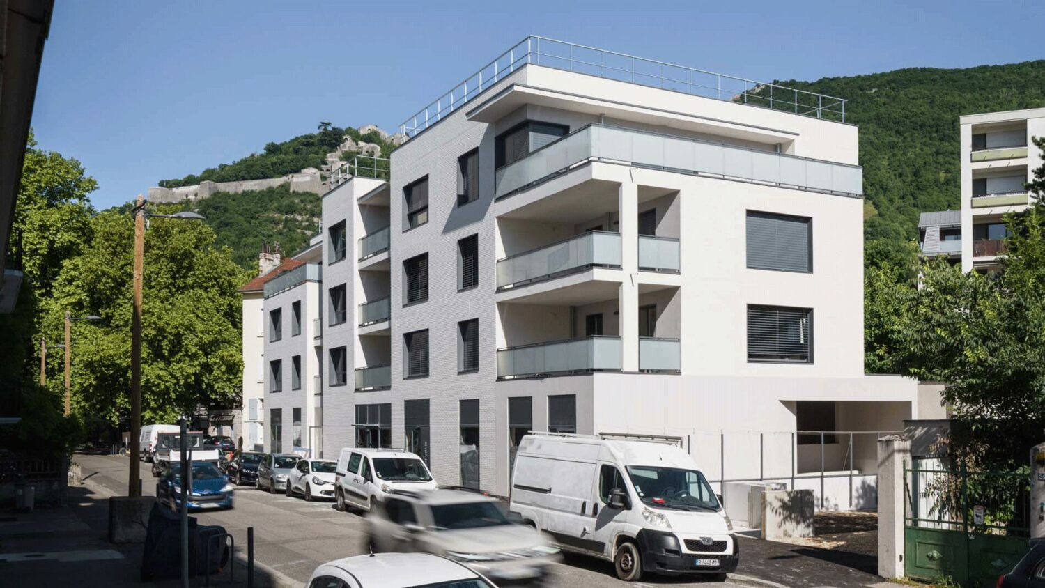 La résidence LE CARRARE à Grenoble.