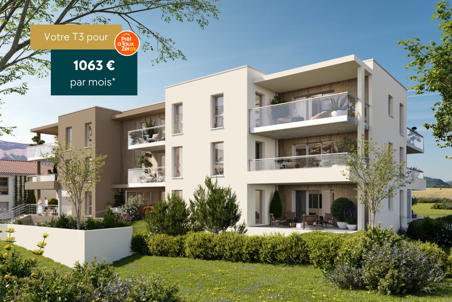 Résidence TILIA à Domène en Isère.