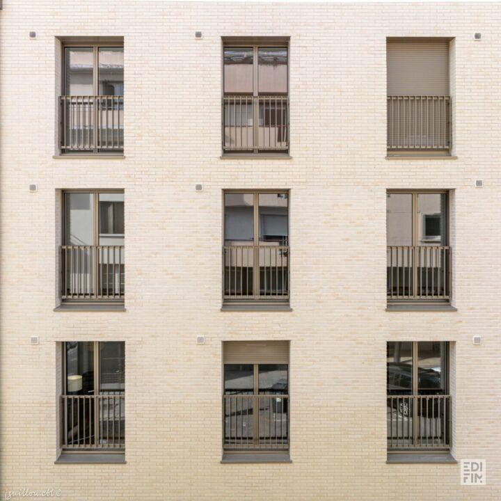 Photo de la façade de la résidence LE MÉTRONOME à Grenoble
