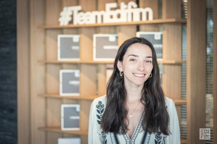 Photo de Vanessa Michaud, chargée de l'administration des ventes à l'agence EDIFIM Annecy