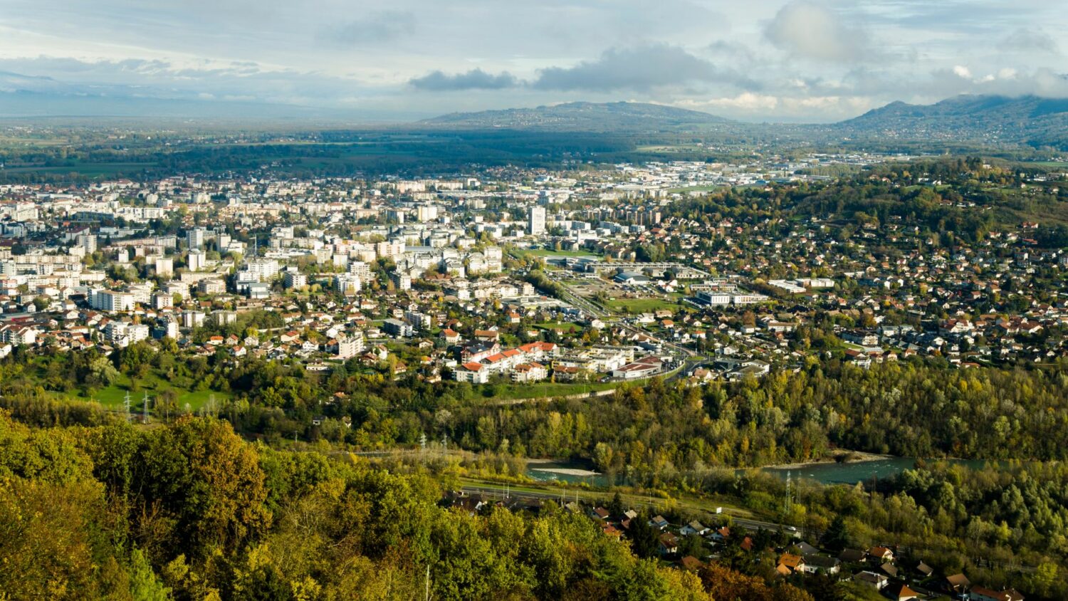 Ville d'Annemasse proche de Reignier Esery