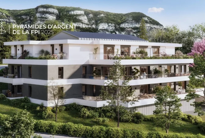 La résidence FAIRWAY à Bossey, lauréate des Pyramides d'Argent de la FPI Alpes 2025.