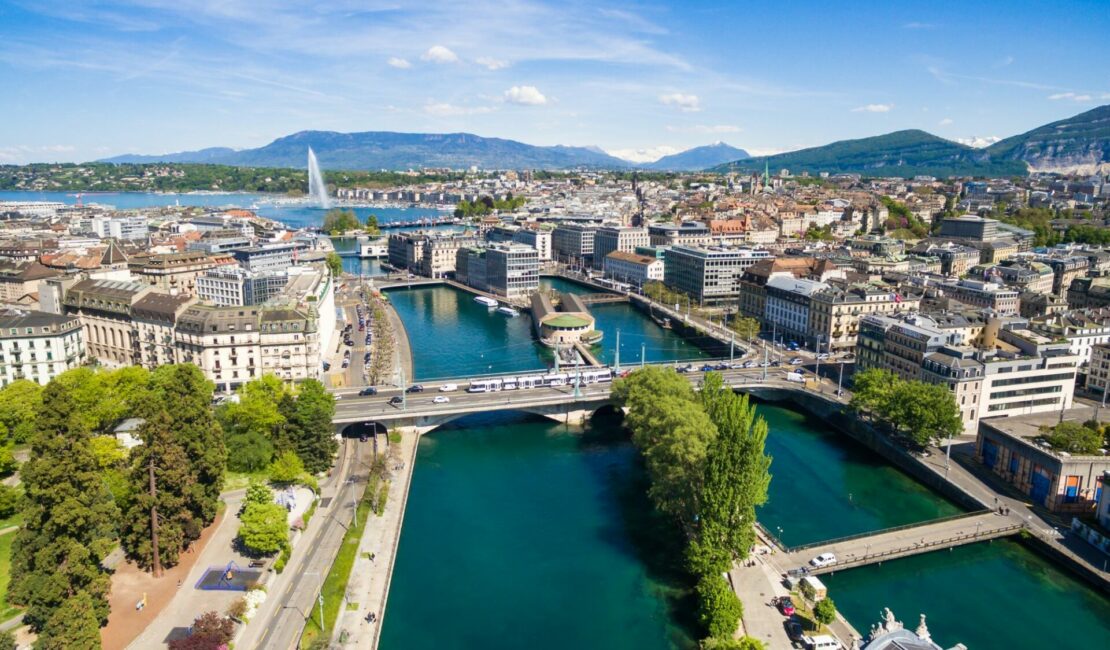 Ville de Genève en Suisse