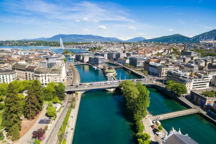 Ville de Genève en Suisse
