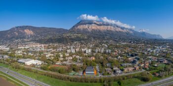 Vue aérienne de Meylan.