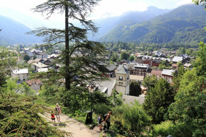 Village de Samoëns en Haute-Savoie.