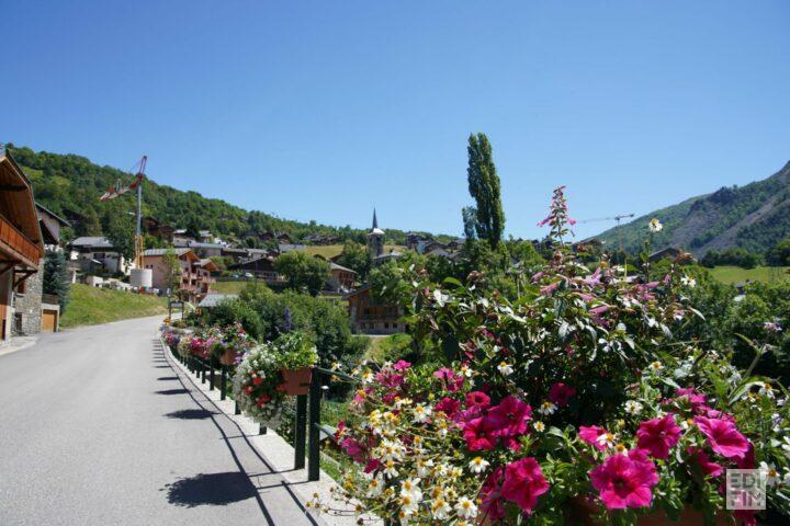 Le village de Saint-Martin-de-Belleville.