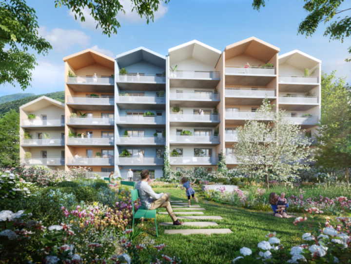 La résidence LE VAN GOGH à Pont-de-Claix.