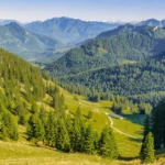 Le village d'Évires en Haute-Savoie, dans la commune de Fillière.