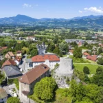 La ville de La Roche-sur-Foron en Haute-Savoie.