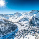 La station de Val-d'Isère en Savoie.