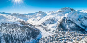 La station de Val-d'Isère en Savoie.